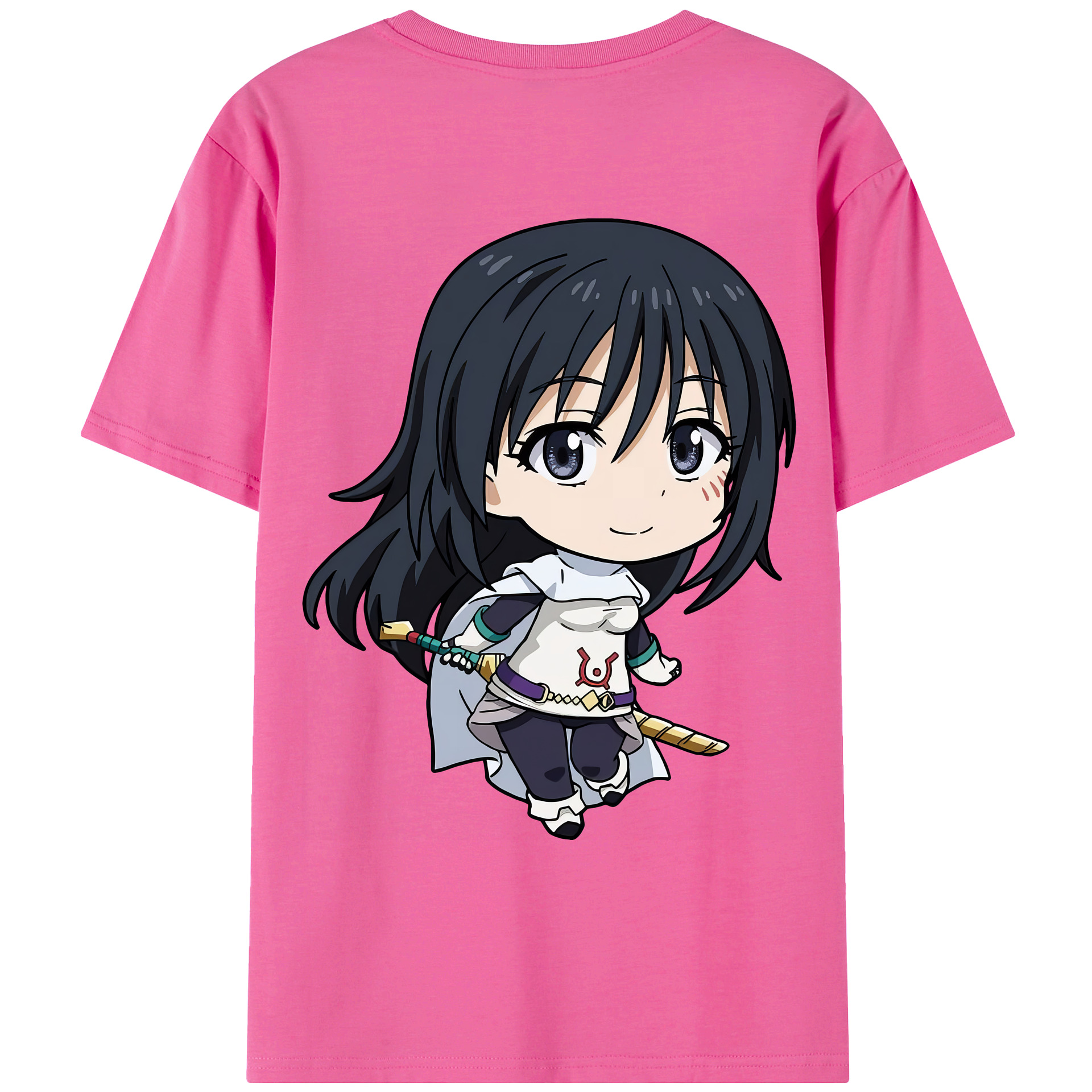 （画像用） 転スラ Regarding Reincarnated to Slime レディース半袖Tシャツ(バックプリント)